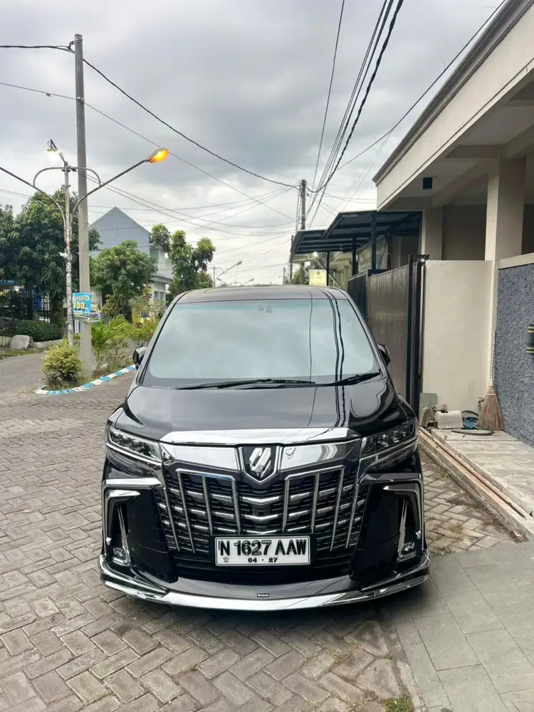 Toyota Alphard full upgrade new km kow istimewa