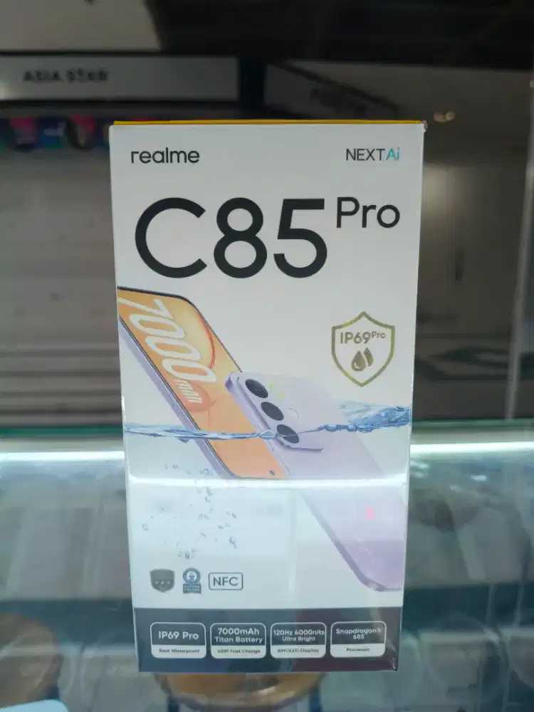 REALME C85 Pro 8/128&256 100% Ori New Segel Garansi Resmi COD Kredit