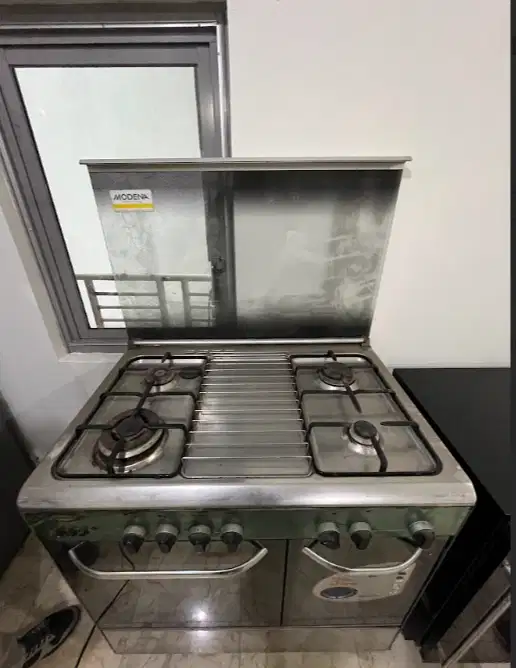 SALE TERMURAH KOMPOR TANAM 4 TUNGKU + OVEN MODENA