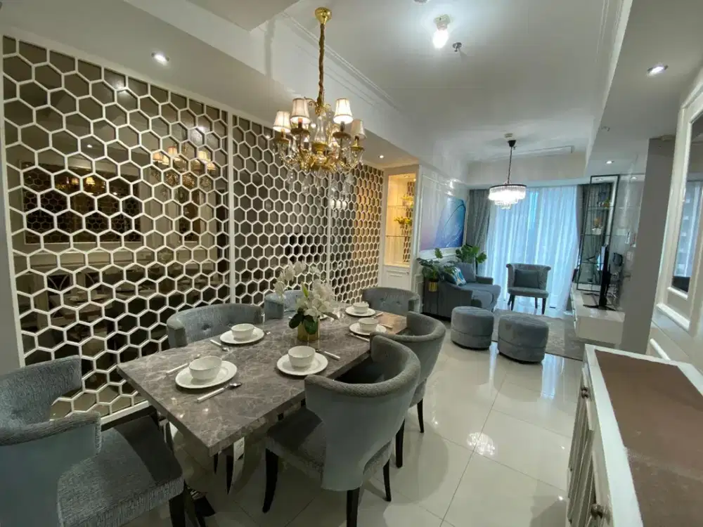 Disewakan Apartemen Casa Grande 3 Kamar Full Furnish