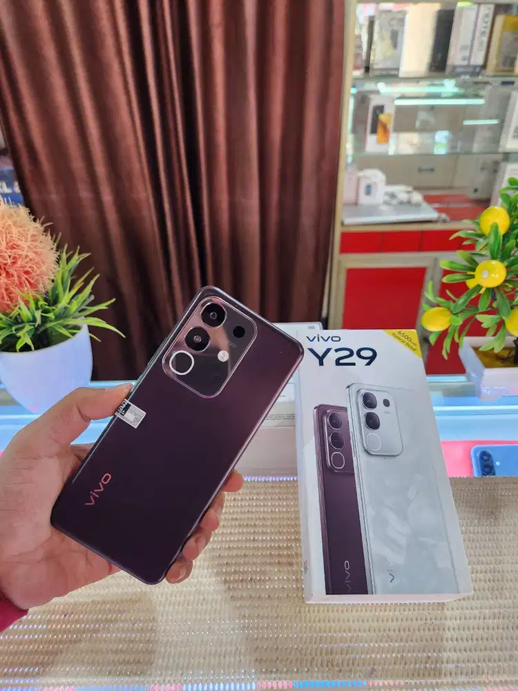 Vivo Y29 Ram 8+8Gb/ 128Gb Fullset Mulus Ori 100% Like New Bergaransi