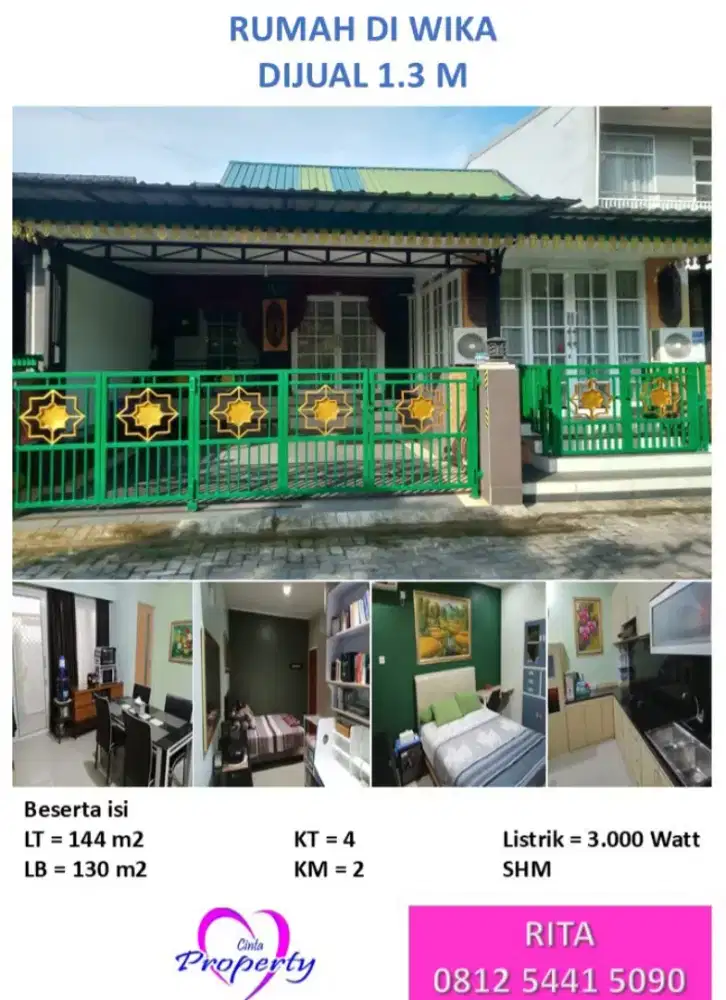 DIJUAL RUMAH DI WIKA