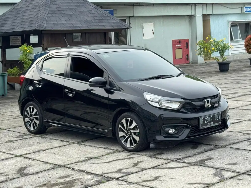 ‼️dp10jt‼️km low Honda Brio RS CVT AT Hitam 2020 2021