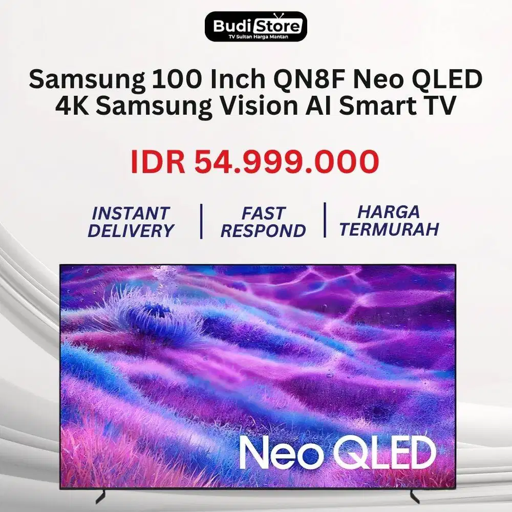 Samsung 100 Inch QN8F Neo QLED 4K Samsung Vision AI Smart TV