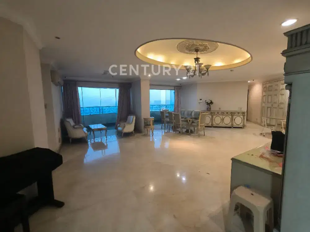 Disewakan Apt MENARA MARINA 3 BR Depan Pantai Mutiara Pluit