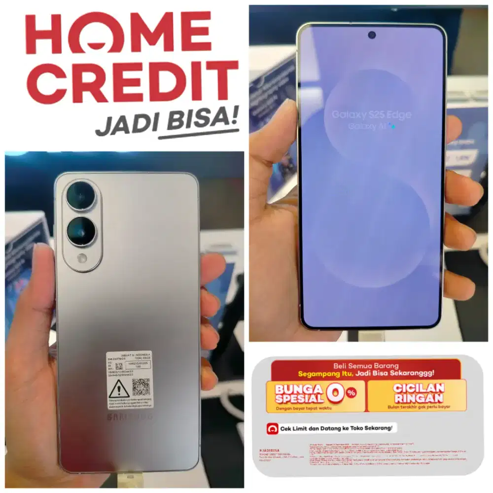 PROMO SAMSUNG GALAXY S25 EDGE CICILAN TRIPEL ZERO 0% BY HCI