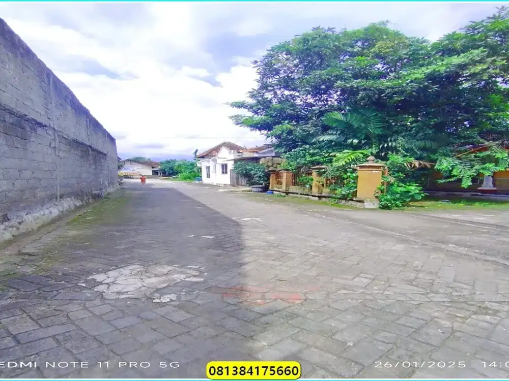 Butuh Uang, Jual Cepat Tanah luas 320m2 Area Banteng UTAA UGM JOGJA, SHM Pekarangan Ready