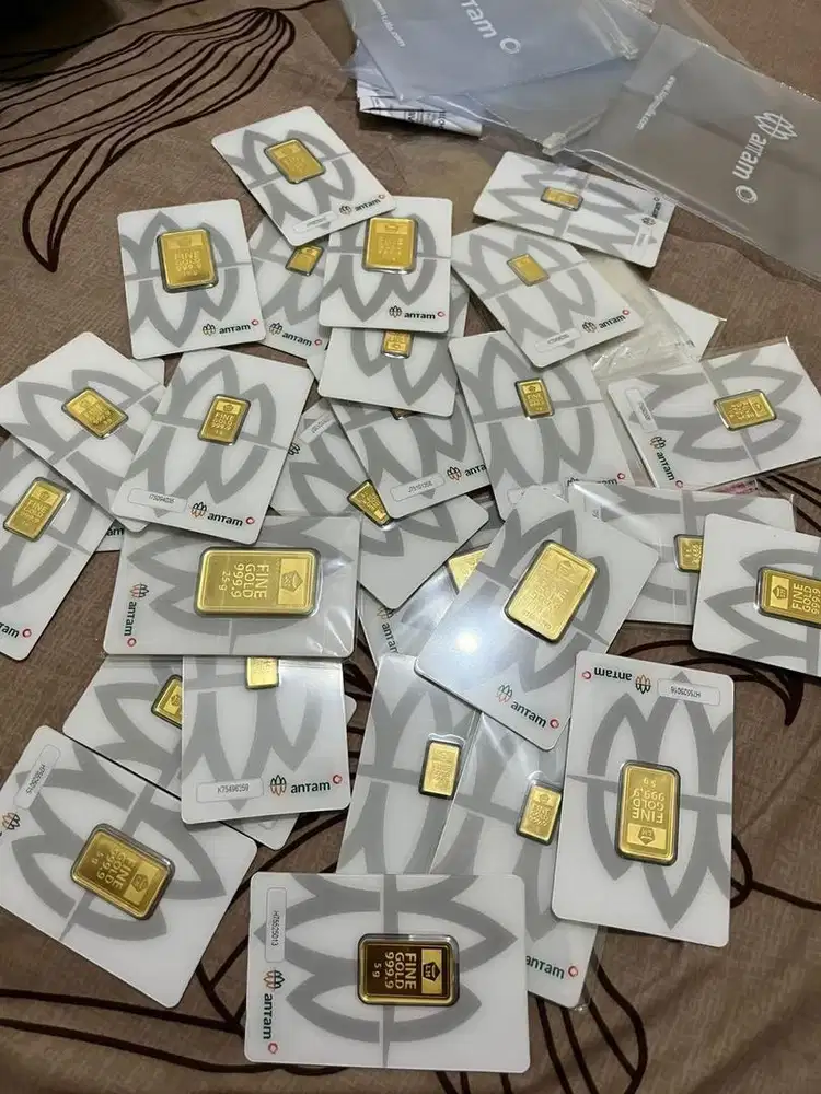 Emas antam All Gramasi 0,5gr,1gr,2gr,3gr,5gr,10gr dan 25gr 2025