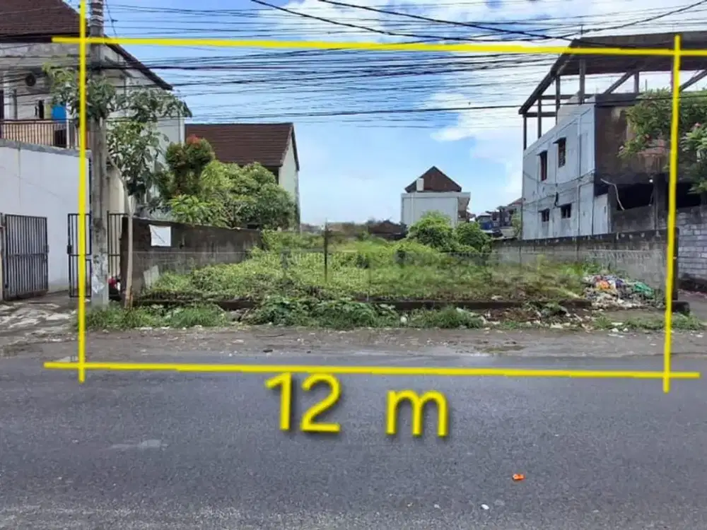 Tanah Komersil 5,7 Are Dijual, di Pura Demak, Denpasar Barat Area