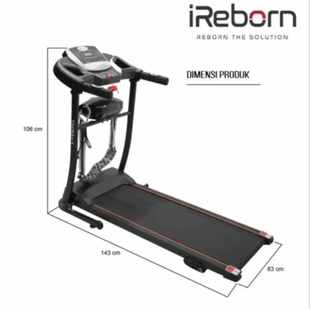 Treadmill electrik I-Verona