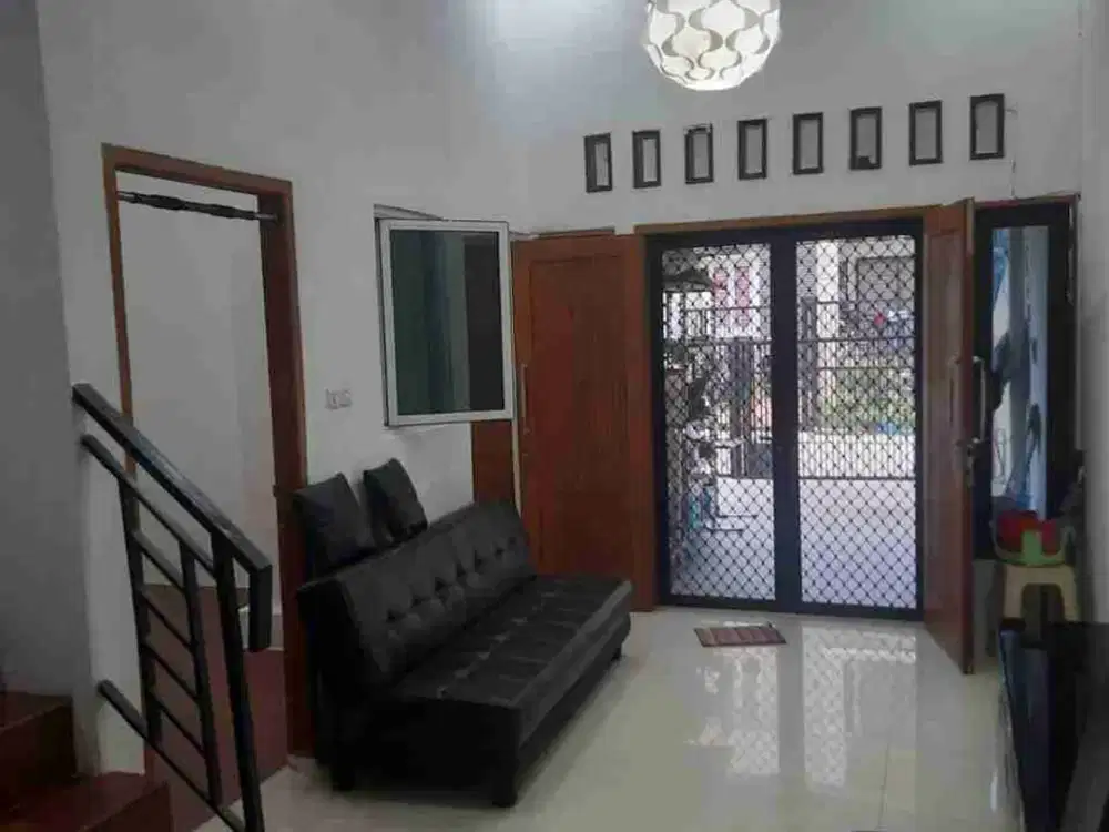 Rumah klp hibrida SHM, FF, harga nego, Siap huni, akses jalan ok, keamanan 24jam