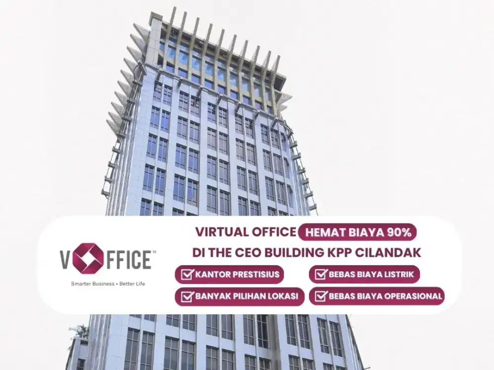 SEWA VIRTUAL OFFICE TAHUNAN AREA TB SIMATUPANG JAKARTA SELATAN
