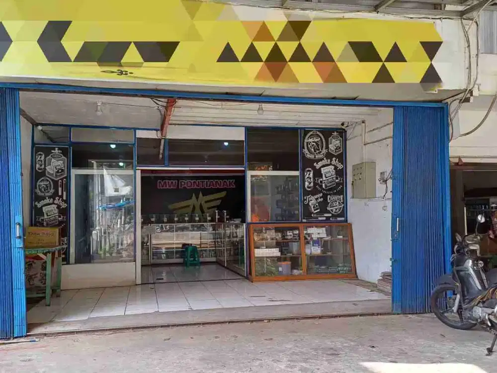 Ruko 2 lantai halaman luas dan strategis kota Pontianak di Jeruju
