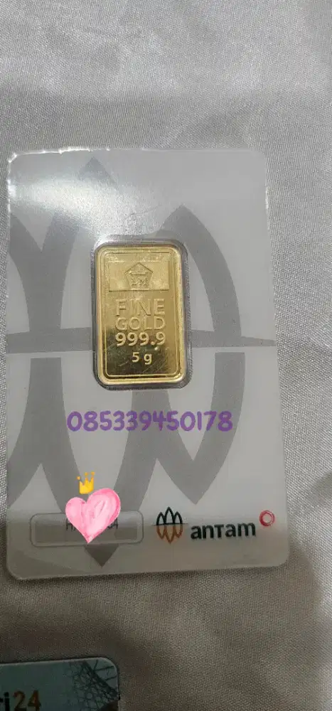 Emas 5gr antam & galeri 24