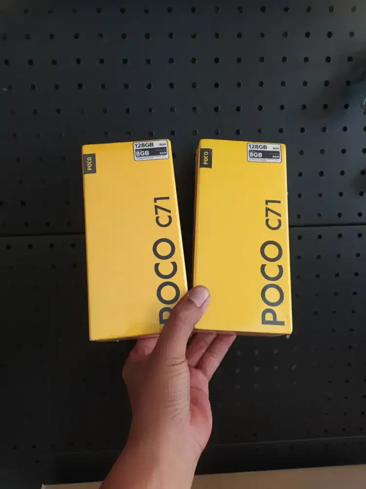 [ Fast respon WA ] Poco C71 4+4/128 Garansi resmi 15bln