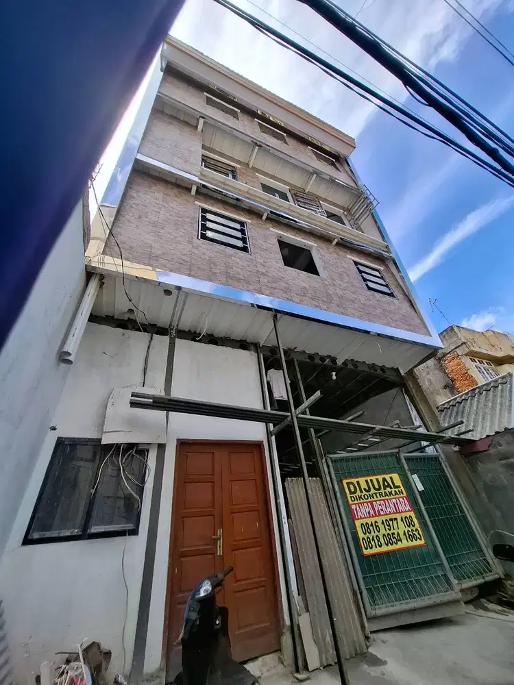 Dijual Rumah 4 lantai, Maphar, taman sari. cocok unt kost & usaha