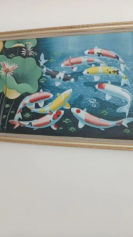 Lukisan Ikan Koi