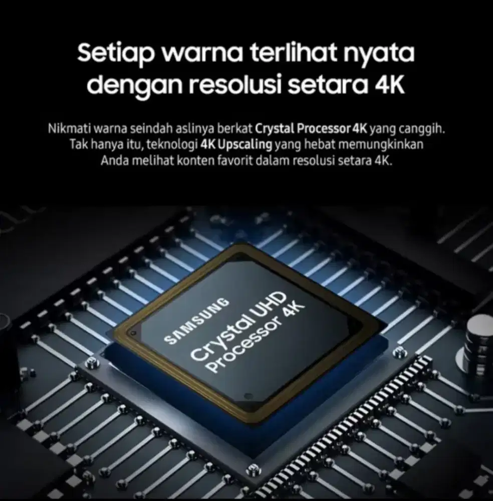 Samsung 43 SmartTV 4K UHD Netflix YouTube Digital Garansi BARU U8000F - Thumbnail 3