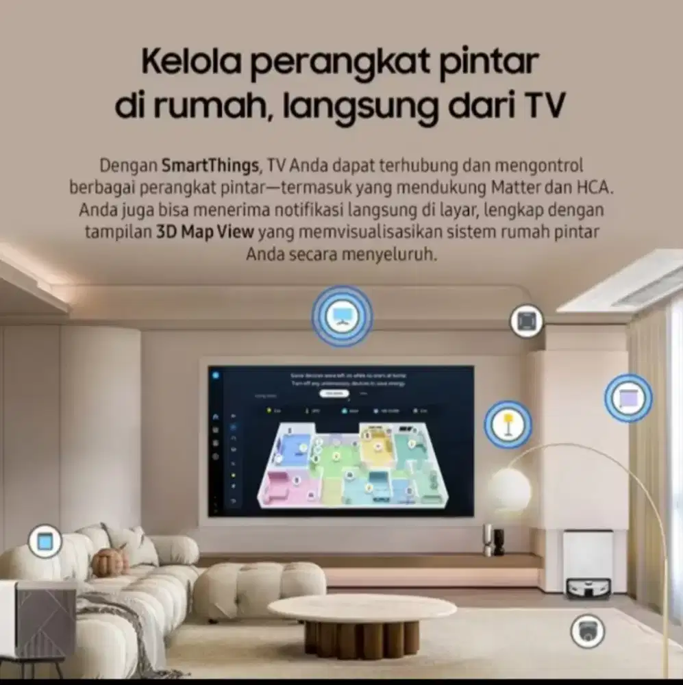 Samsung 43 SmartTV 4K UHD Netflix YouTube Digital Garansi BARU U8000F - Thumbnail 4