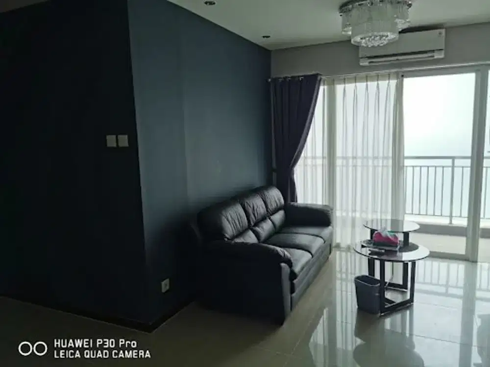 Disewa Apartemen Condominium Baywalk Pluit 3BR Furnished Uk103m² Furni