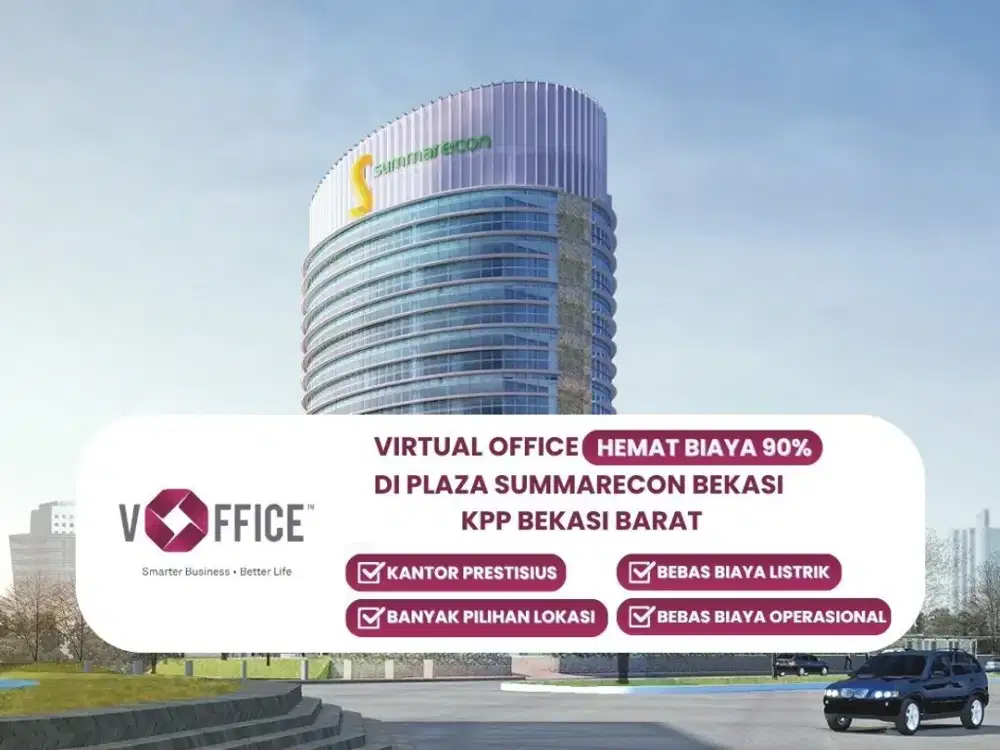 SEWA VIRTUAL OFFICE DI PLAZA SUMMARECON BEKASI
