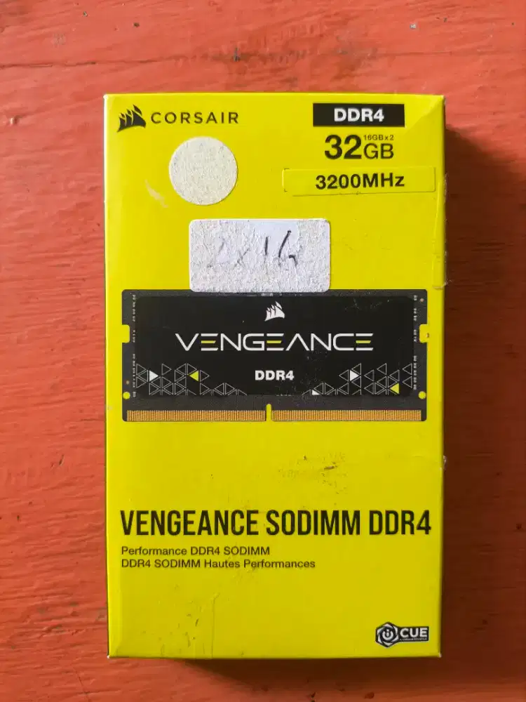 Corsair Vengeance 32GB(2x16GB)DDR4 3200MHz SODIMM-Open Box-Like New