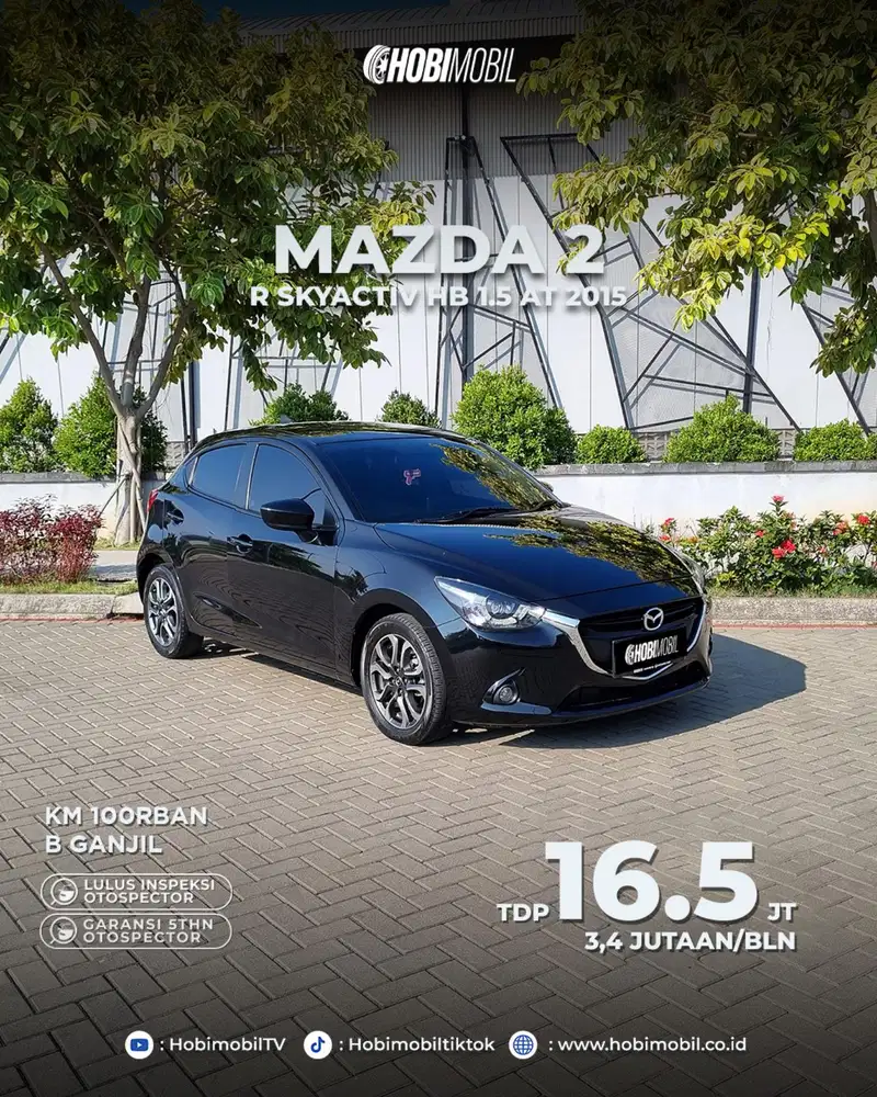 Mazda 2 R 1.5 Skyactiv Facelift AT Thn 2015