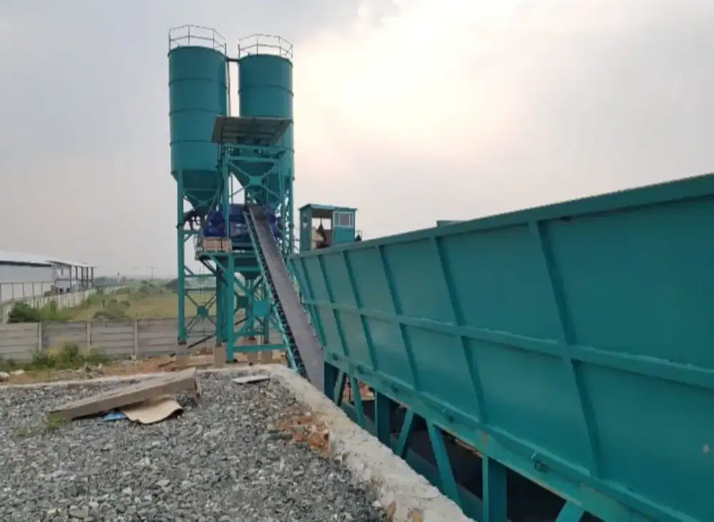 Batching plant kapasitas 70-80m³/jam