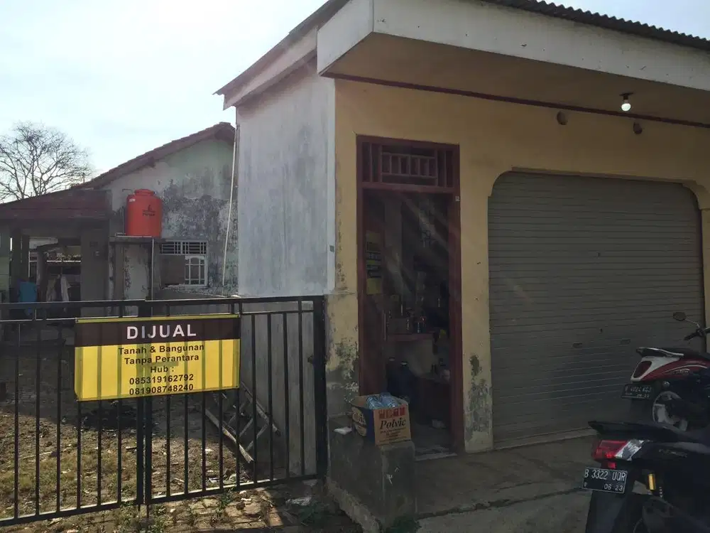 Dijual Rumah & Warung diKampung yang Asri