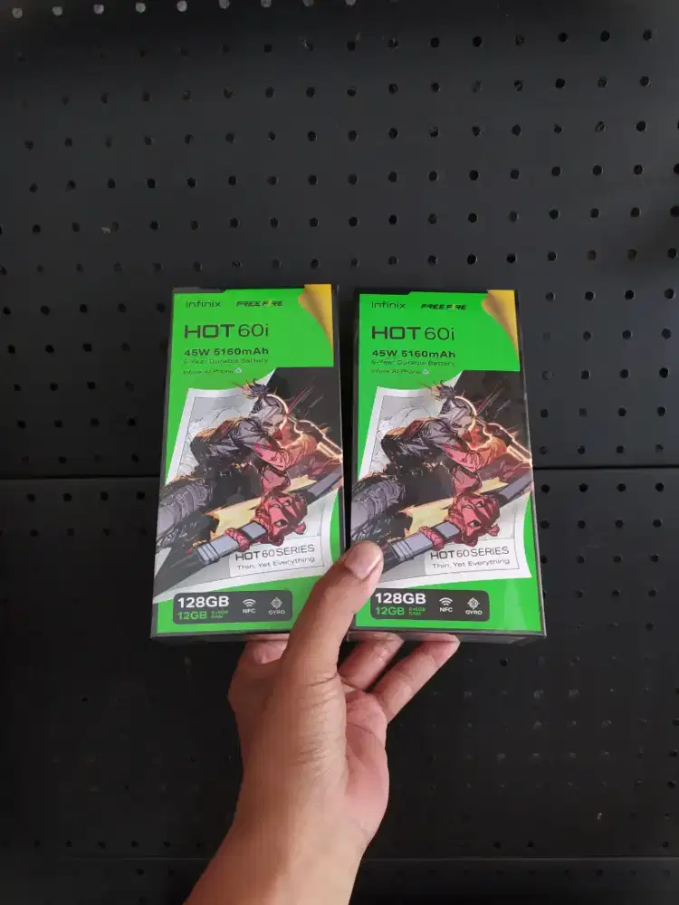 [ Fast respon WA ] Infinix Hot 60i NFC 6+6/128 Garansi resmi 1thn