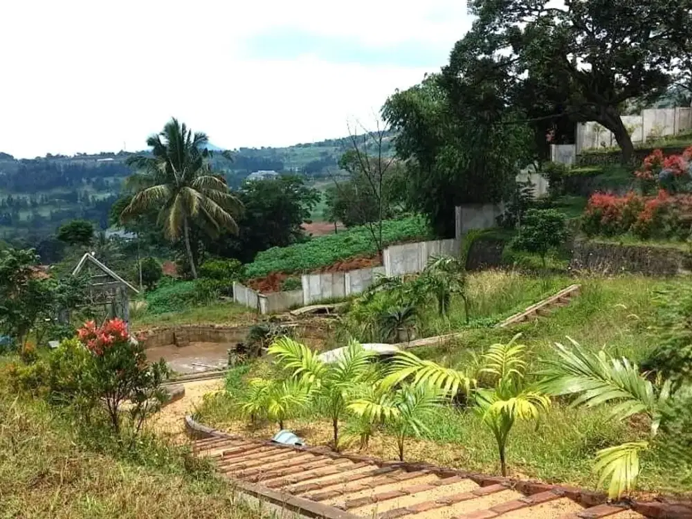 Kavling Gunung Geulis Sentul 16820m2 Hadap Jalan Raya View Tebing, Golf