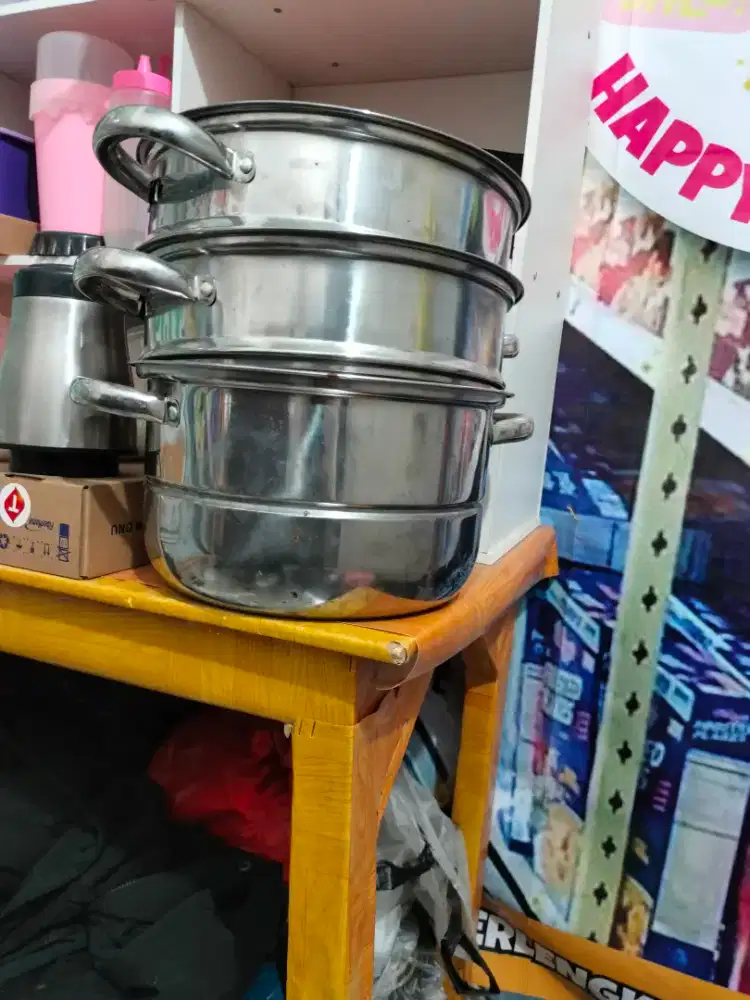 Panci kukus 3 tingkat