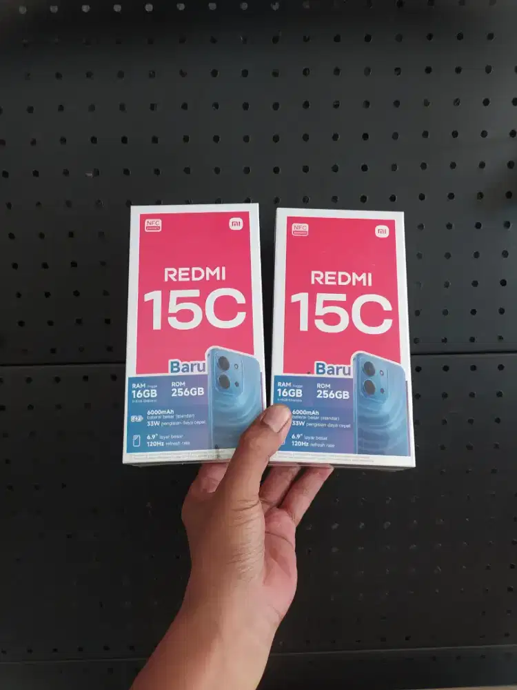 [ Fast respon WA ] Xiaomi Redmi 15C NFC 8+8/256 Garansi resmi 15bln