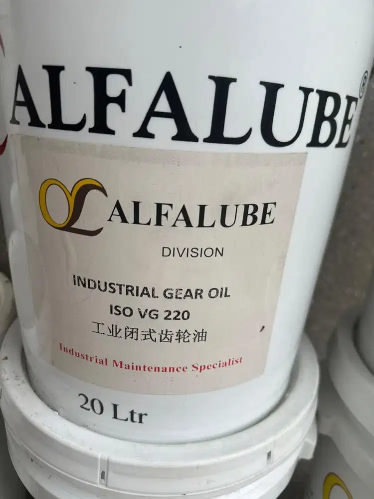 Alfalube Gear Oil ISO VG 220 Oli industri / alat berat 20L