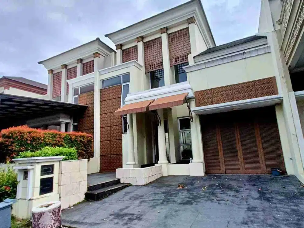 disewakan rumah siap huni di cluster sheffield greenwich park bsd