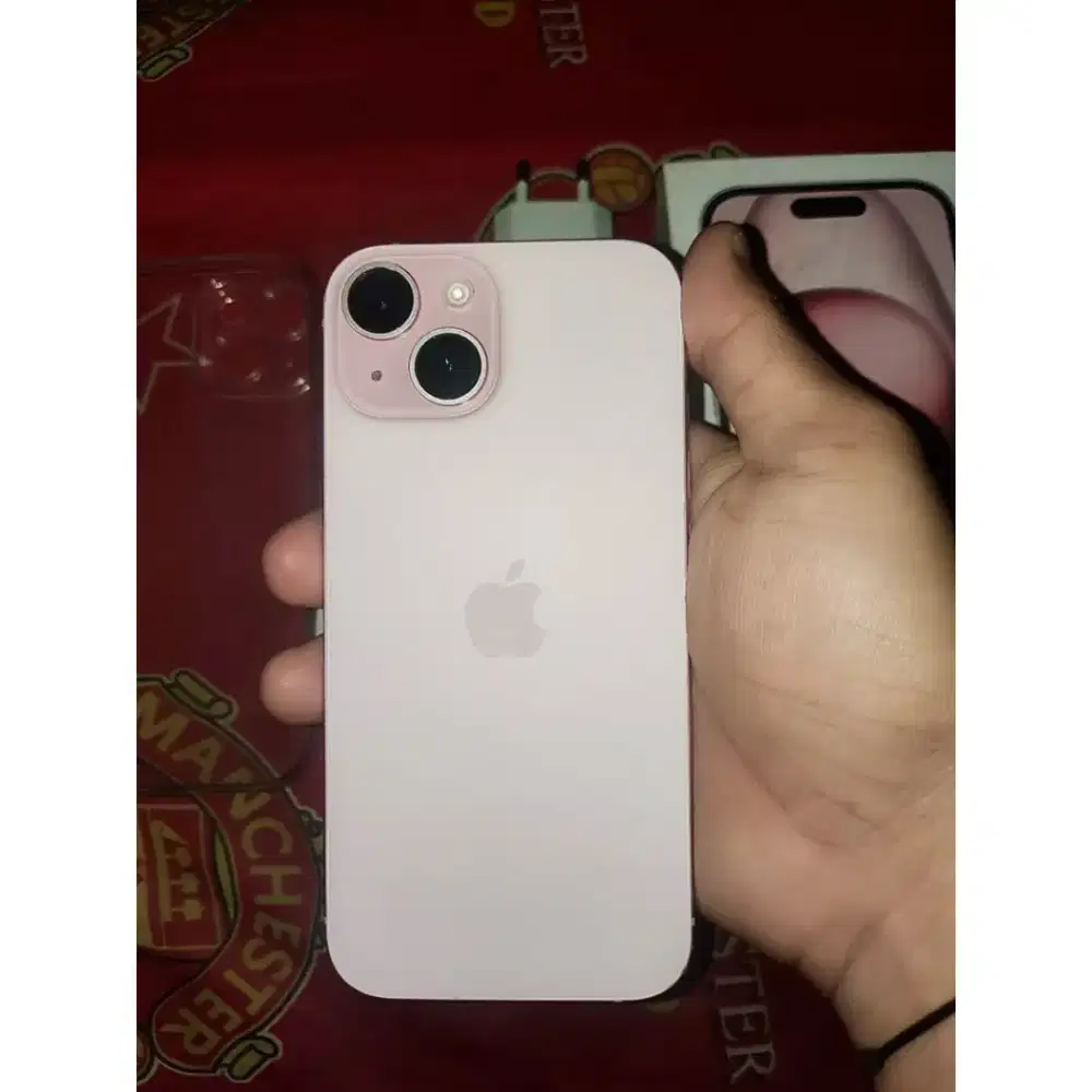 IPHONE ip 15 128GB MULUS PINK INTER BUKAN SIM LOOK