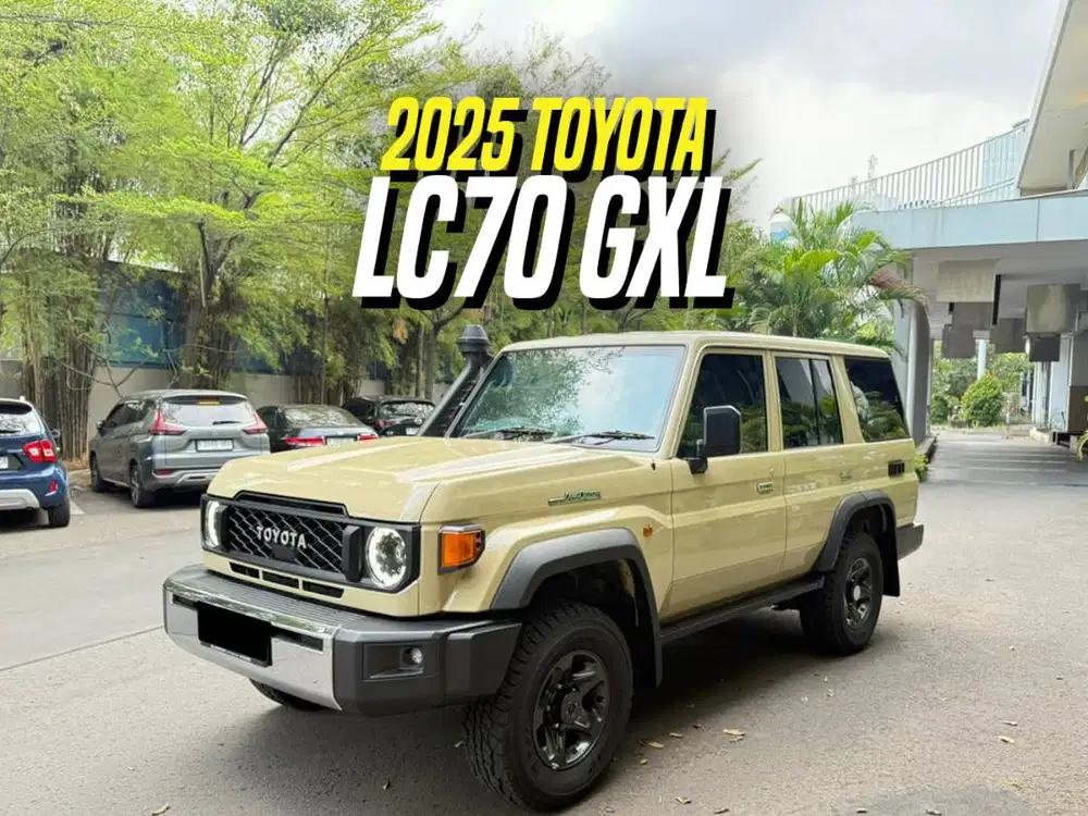 Toyota Land Cruiser 70 GXL 2.8d 2025 Brown Grey Coklat LC LC70 70GXL