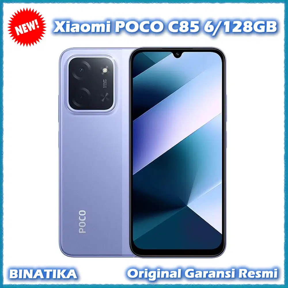 Baru - Xiaomi POCO C85 NFC 6+6/128GB Garansi Resmi