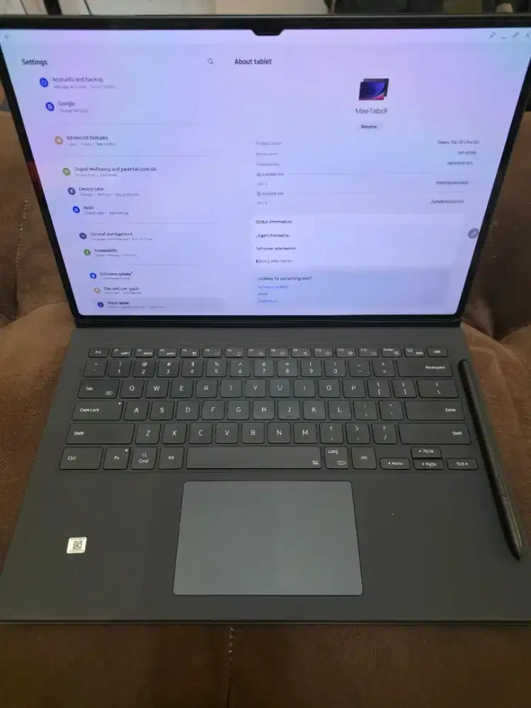 Samsung Galaxy Tab S9 Ultra 14.6 256GB + Keyboard ORI