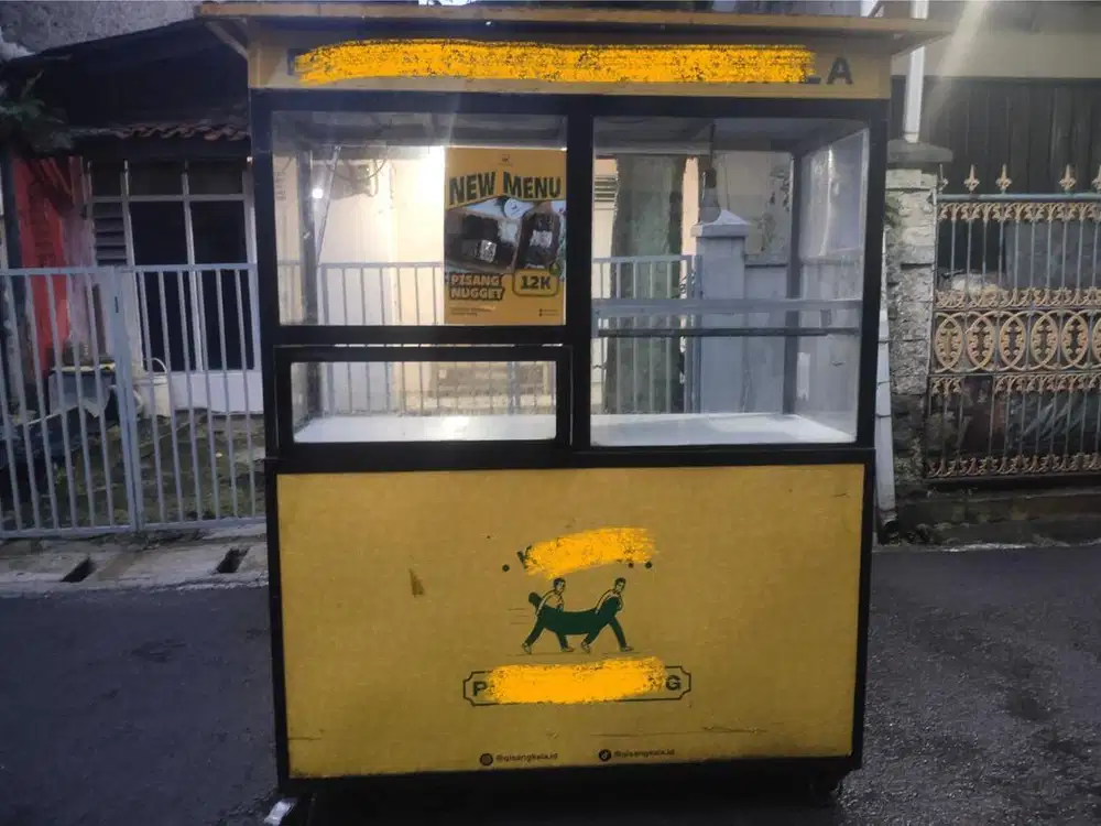 Gerobak Bekas Jualan