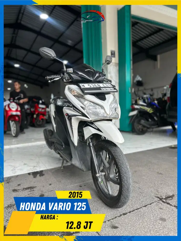 HONDA VARIO 125 2015 BARANG CIAMIK BOSSKU HIKMAH MOTOR KEPUH MALANG