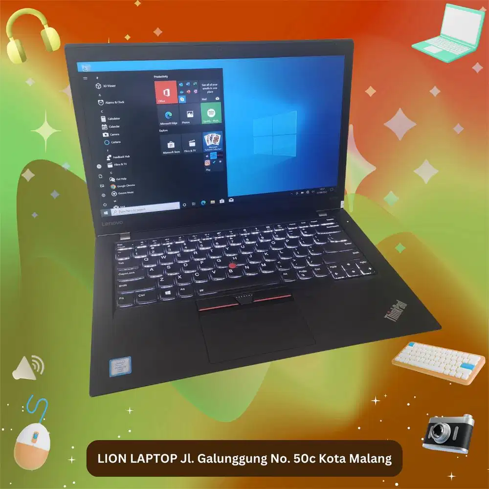 RAM 8GB SSD 256GB Core i5 Touchscreen SLIM Lenovo Thinkpad T470s [18|1