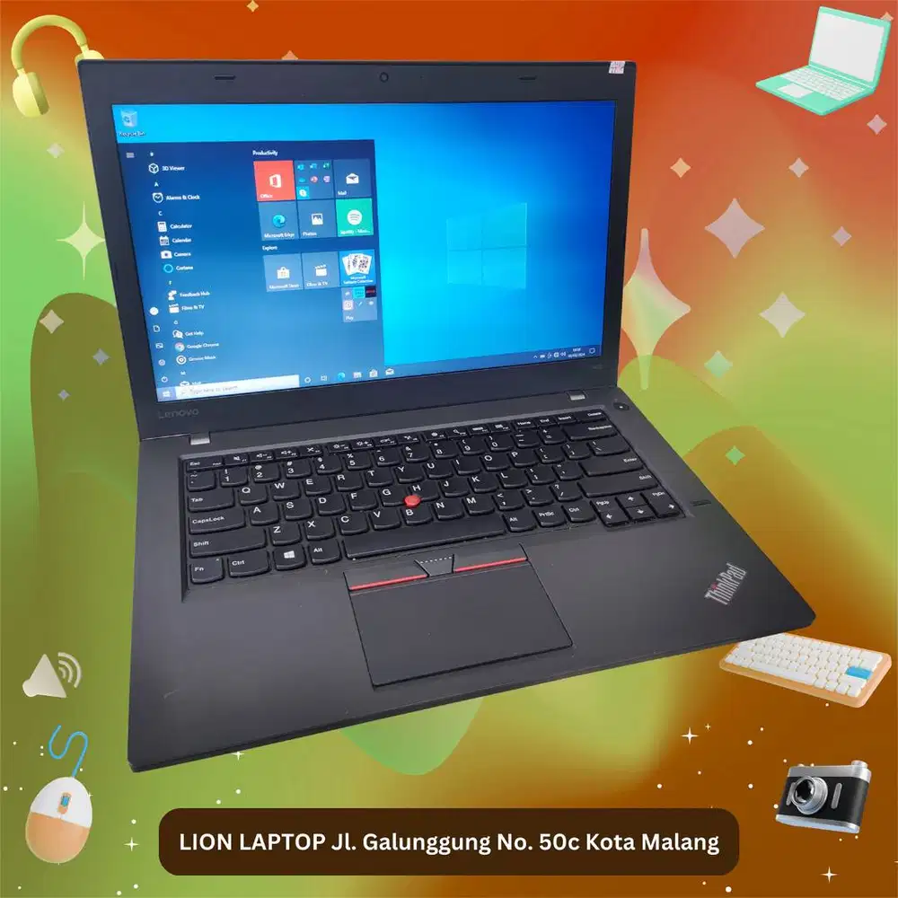 RAM 8GB Core i5 SSD 256GB Lenovo Thinkpad T460 [18|11]