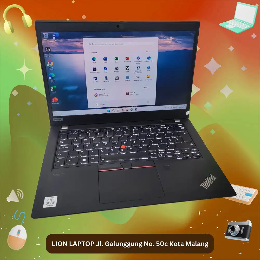 Core i5 Gen 10 slim mulus RAM 8GB SSD 256 Lenovo Thinkpad X13 [18|11]