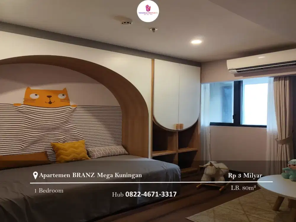 Dijual Apartement Branz Mega Kuningan 1BR Full Furnished