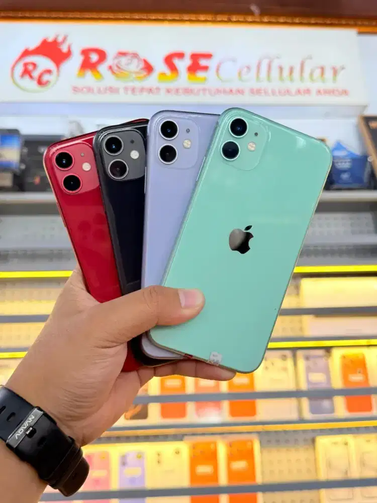 PROMO CICILAN HP IPHONE 11 128GB LIKE NEW
