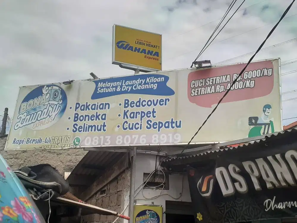 Take over usaha laundry turun harga