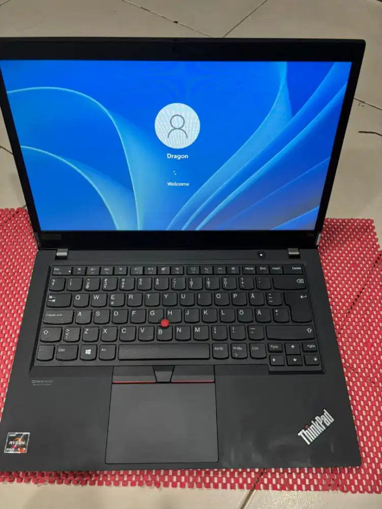 Jual lenovo thinkpad T14S AMD RYZEN 7PRO