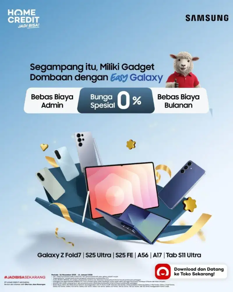 Promo ultah HCI acc 100% bunga 0