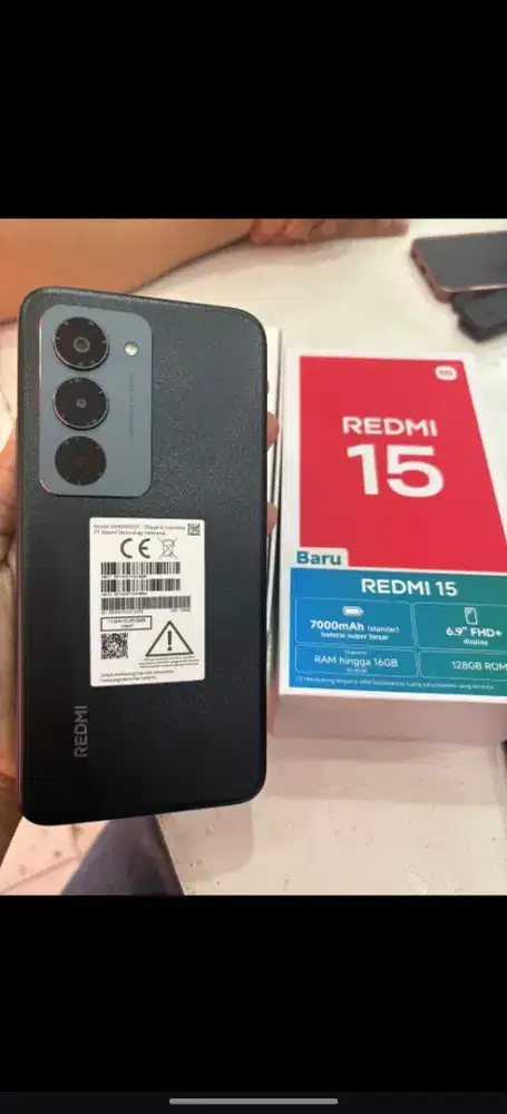 Redmi 15 cicilan 200rb tanpa DP syarat KTP